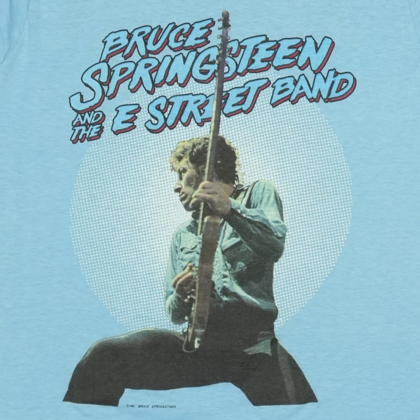 1981 Bruce Springsteen Riverfront Concert Shirt
