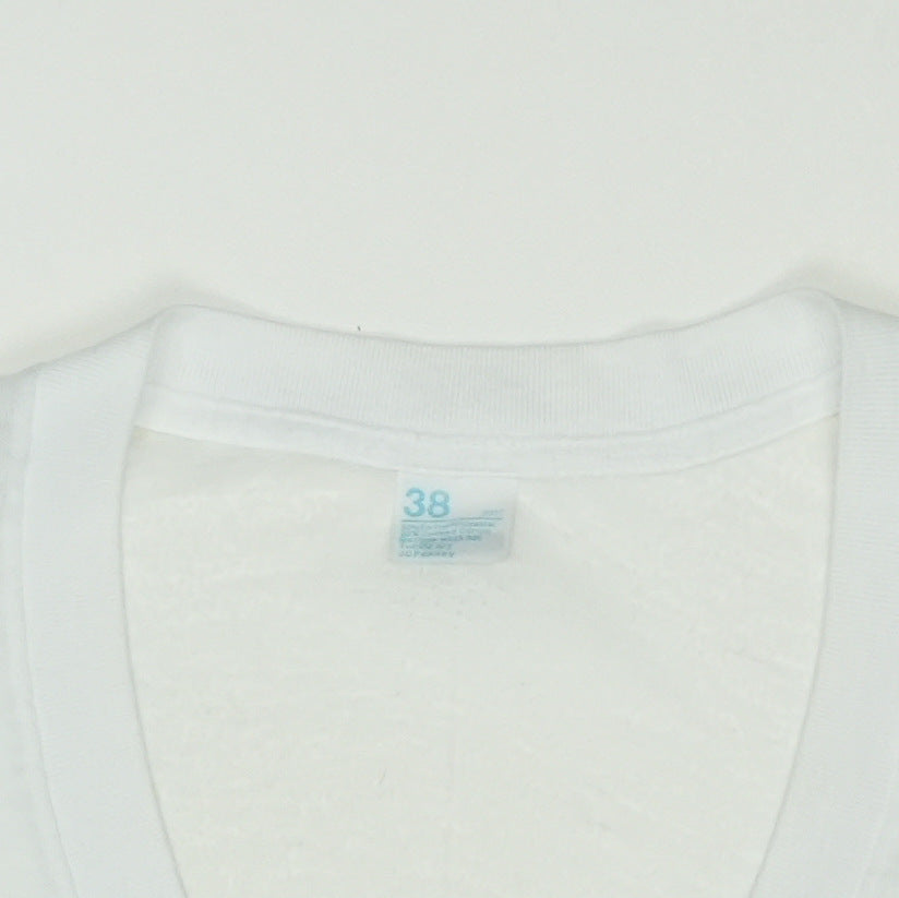 Shirt 1980s Blank V Neck