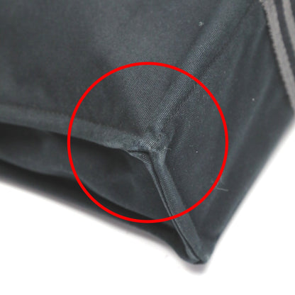 Hermes Tote Bag Cotton Black Tote Bag Fool Toemm Her Line Women(Unisex)