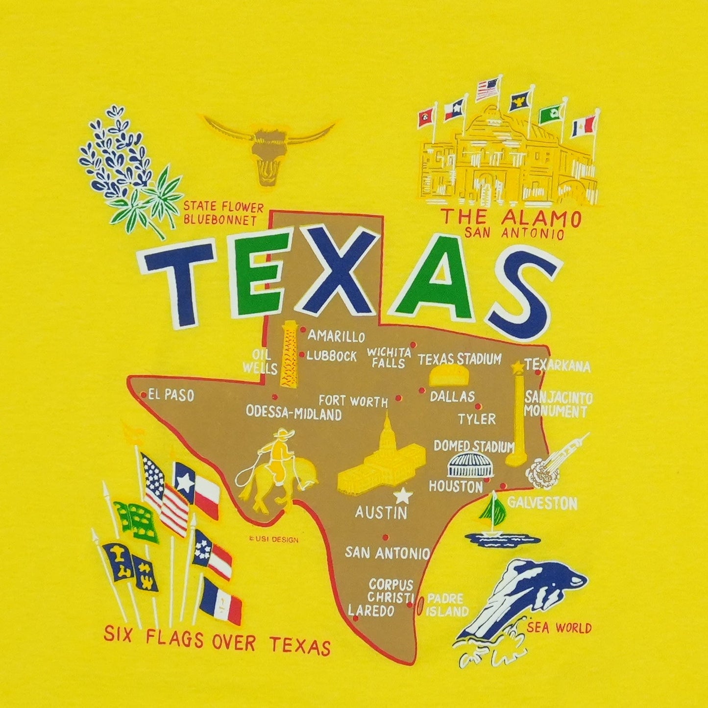 1980S Texas Souveneir Shirt
