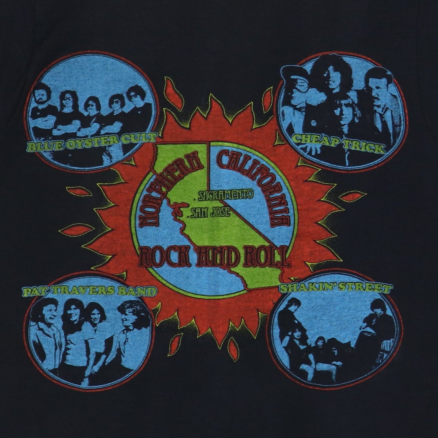 Shirt 1979 Northern California Rock & Roll Festival