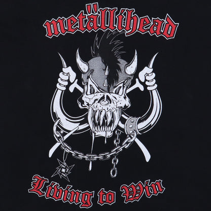 1999 Metallica Metallihead Living To Win Shirt