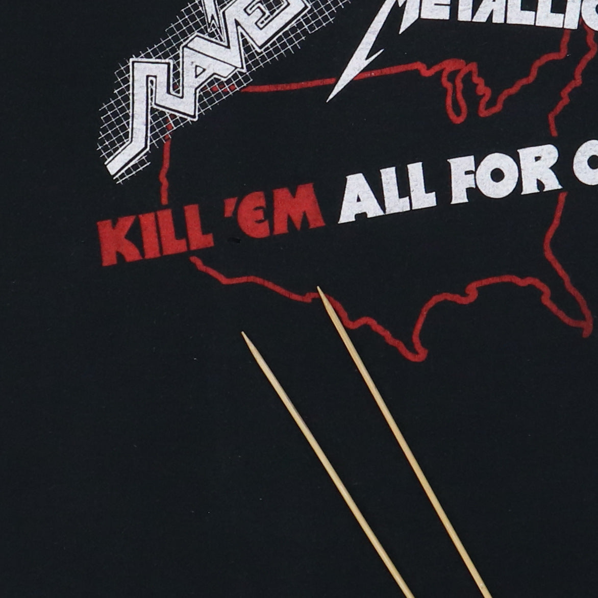 1983 Metallica Raven Kill Em All For One Tour
