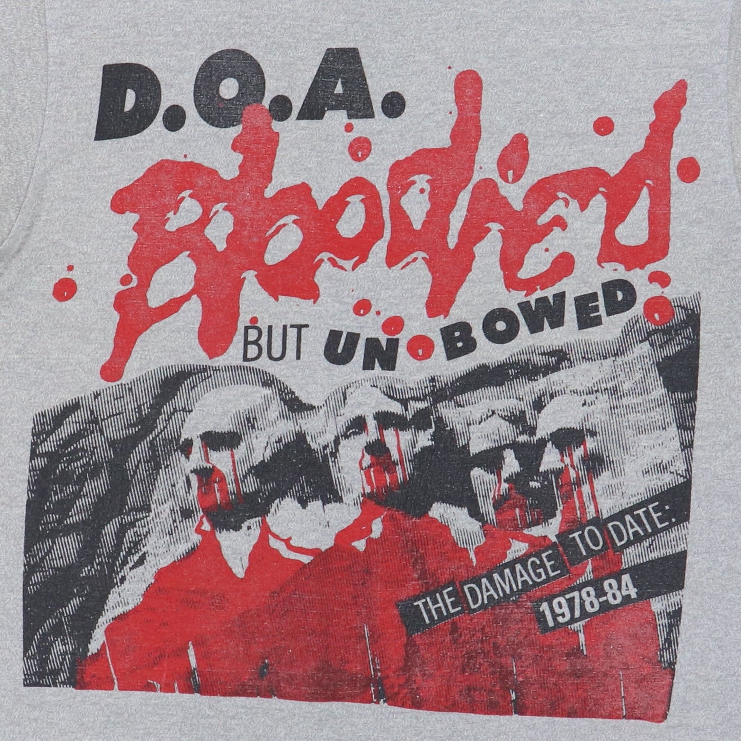 1984 Doa Bloodied But Unbowed Shirt