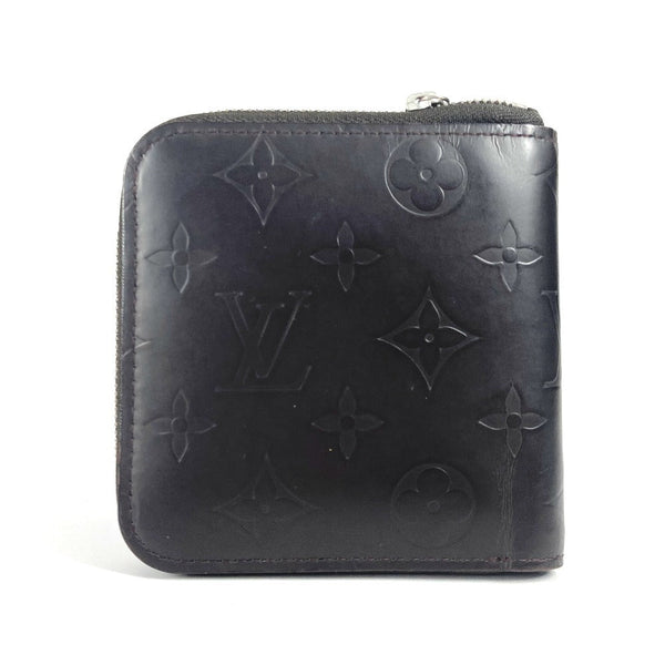 Louis Vuitton Folded Wallet M66510 Monogram Grass Leather Brown Monogram Lace Port-Bie-Monnaie Zip