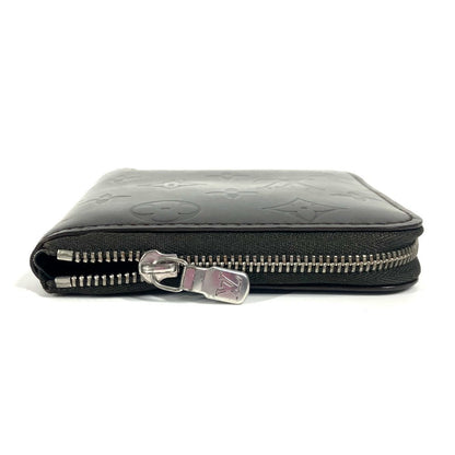 Louis Vuitton Folded Wallet M66510 Monogram Grass Leather Brown Monogram Lace Port-Bie-Monnaie Zip