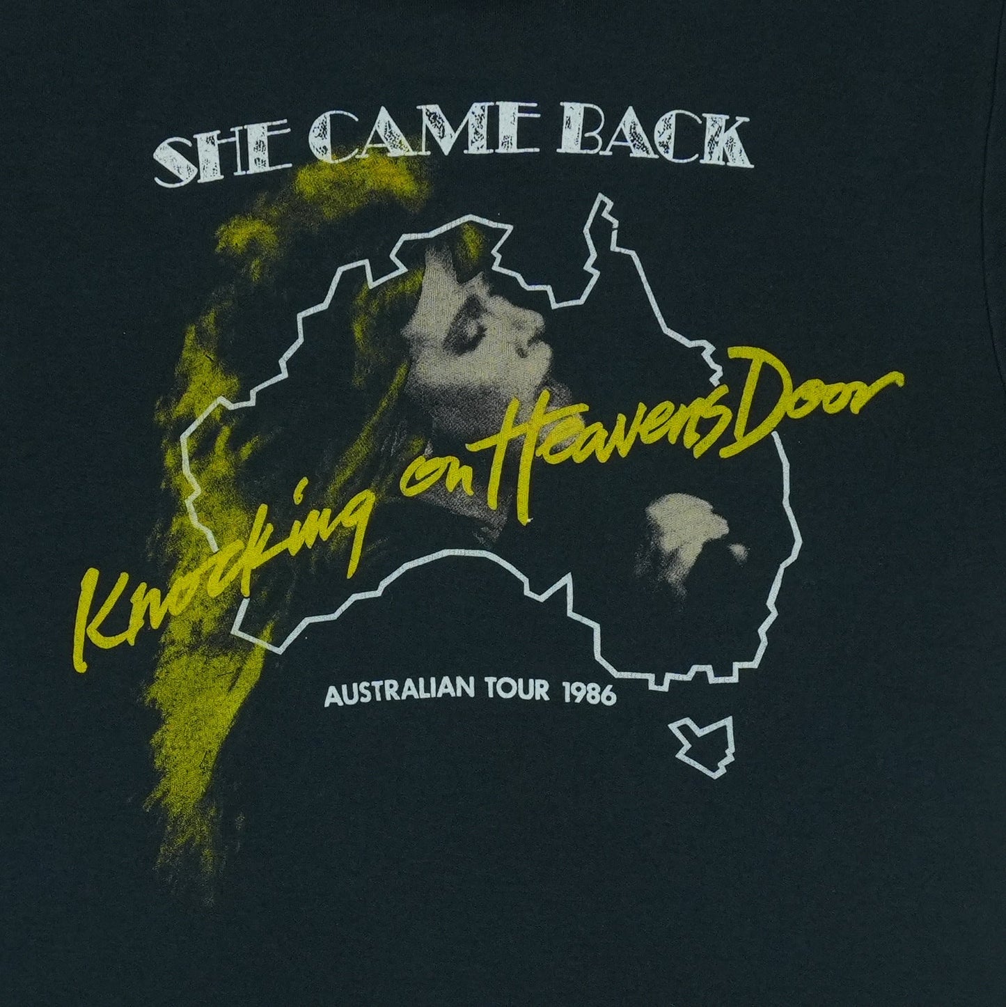 1986 Stevie Nicks Australian Tour Crew Shirt