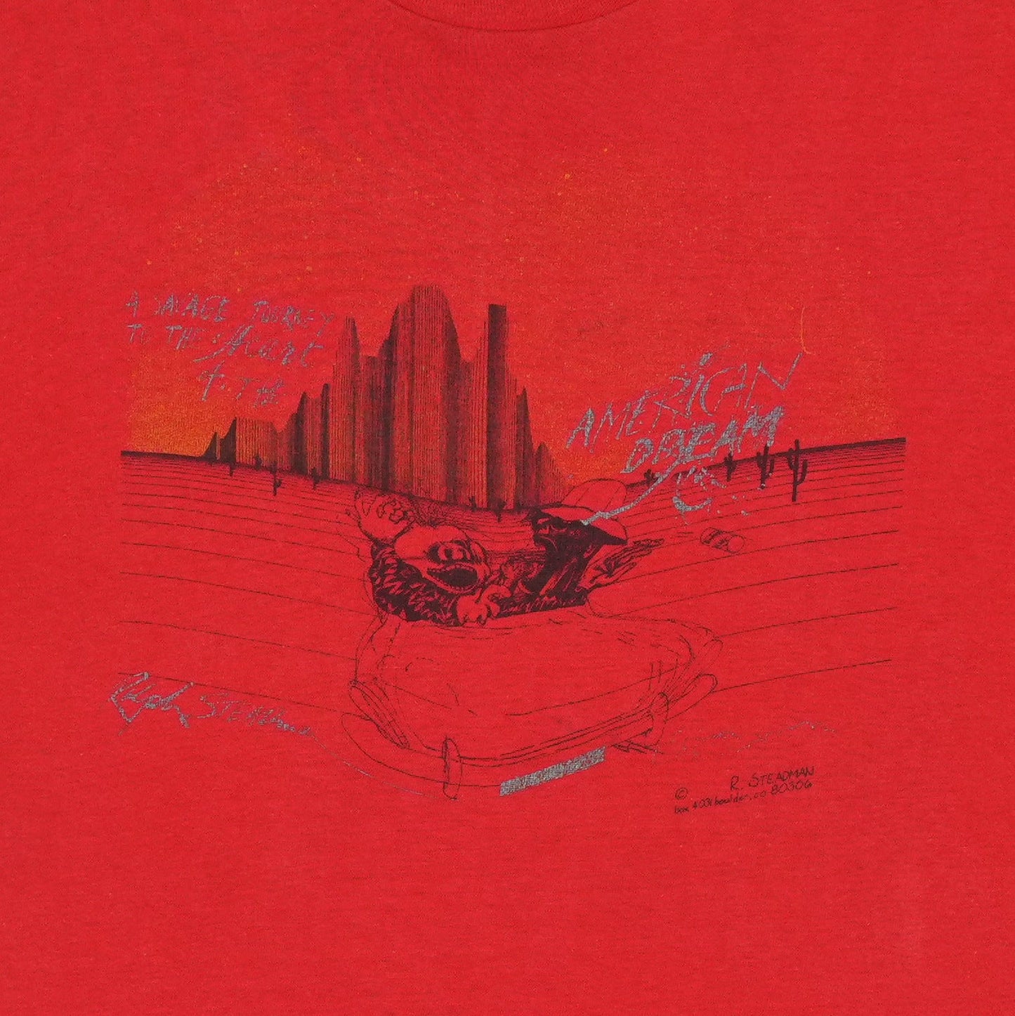 1980S Ralph Steadman American Dream Shirt