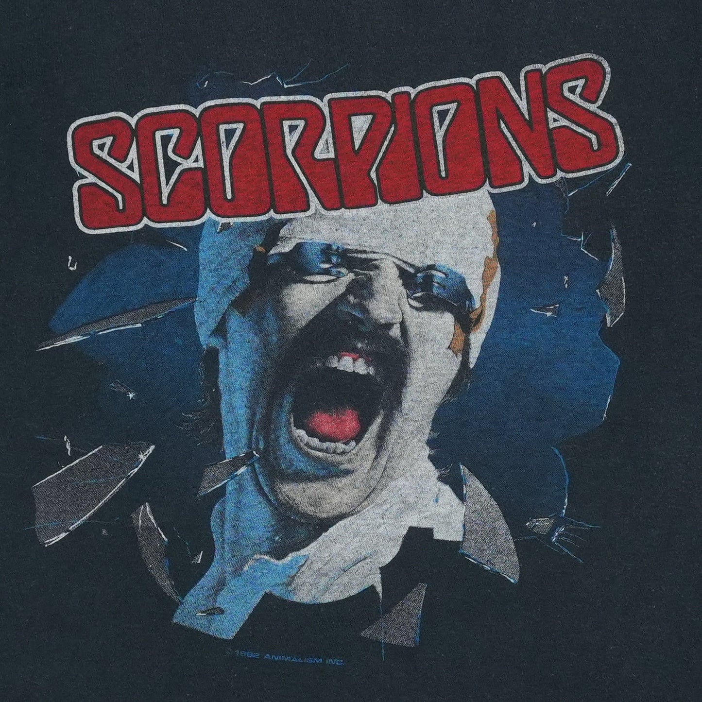 1982 Scorpions Blackout Tour Shirt