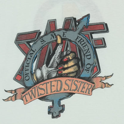 Shirt 1980s Twisted Sister Sick Mother Fucking Friends