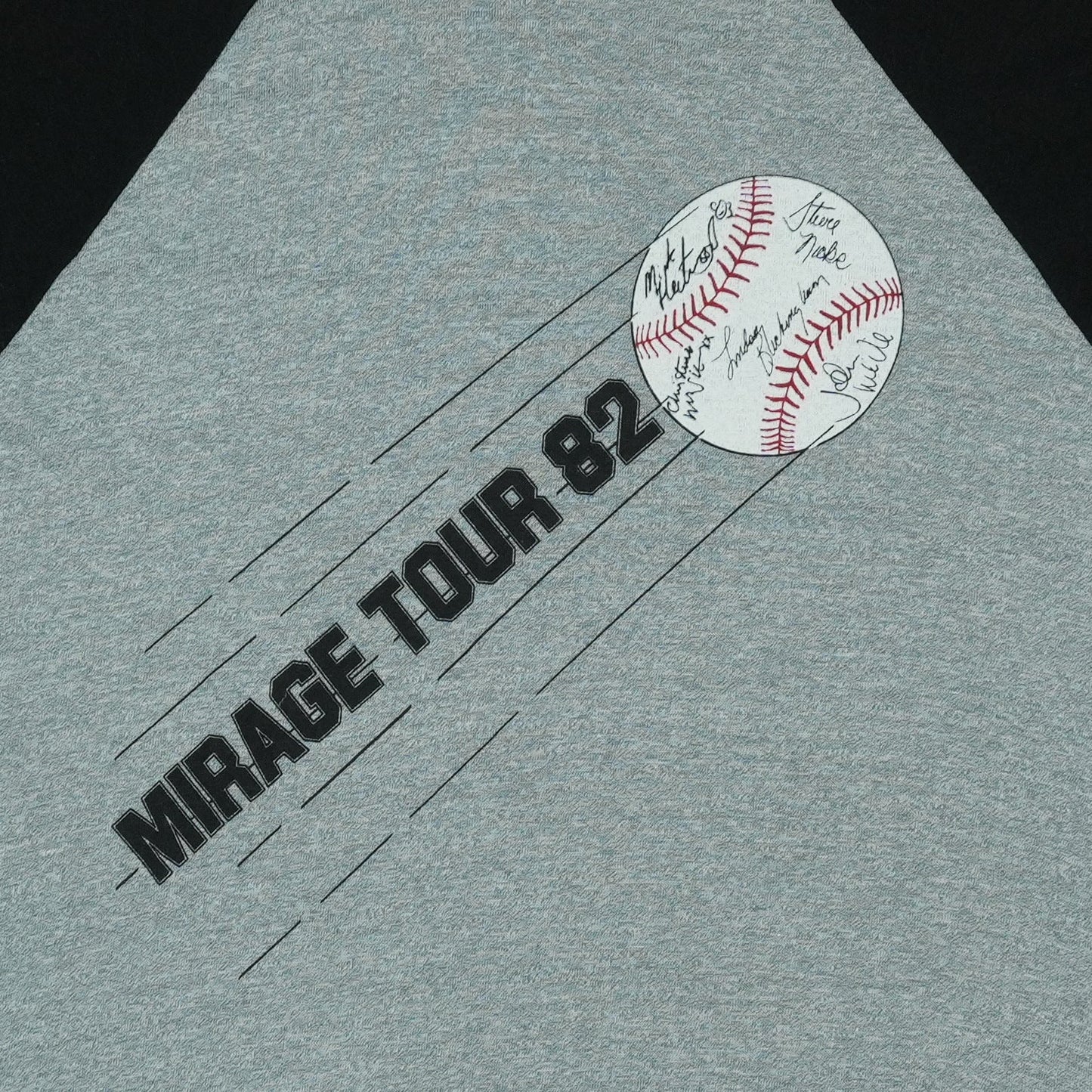 1982 Fleetwood Mac Mirage Tour Jersey Shirt