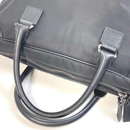 Versace Business Bag Nylon Black Logo Shoulder Bag Handbag Mens