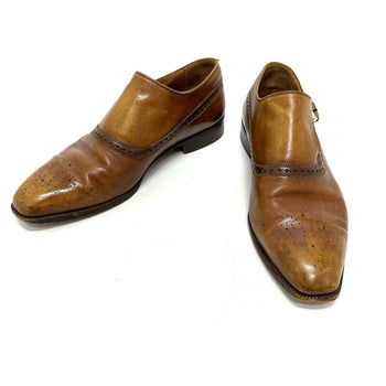 Berluti Dress Shoes Leather Brown Side Single 6