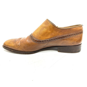 Berluti Dress Shoes Leather Brown Side Single 6