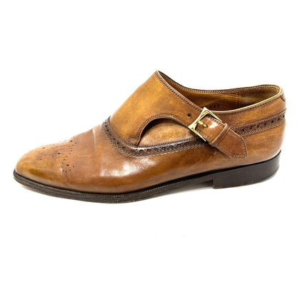 Berluti Dress Shoes Leather Brown Side Single 6