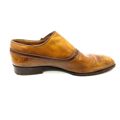 Berluti Dress Shoes Leather Brown Side Single 6