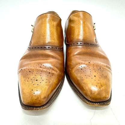 Berluti Dress Shoes Leather Brown Side Single 6