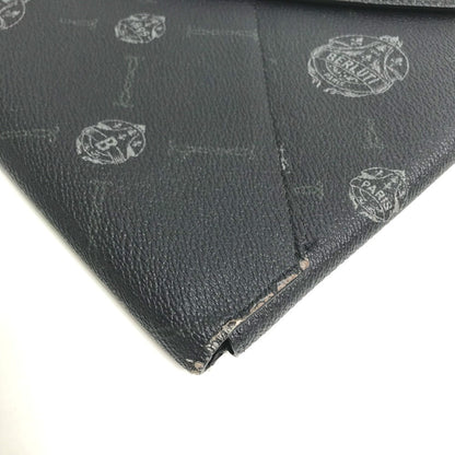 Berluti Clutch Bag Leather Black Logo Mens
