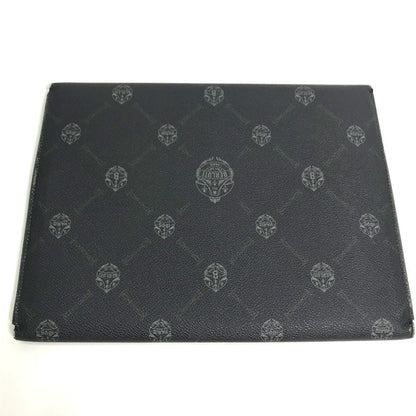 Berluti Clutch Bag Leather Black Logo Mens
