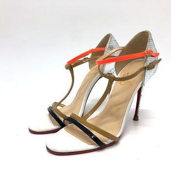 Christian Louboutin Pumps Leather, Leather Multicolor Women 36