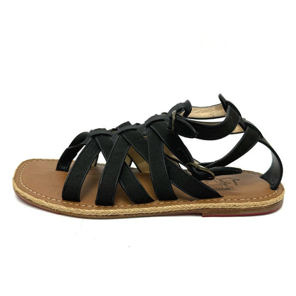 Christian Louboutin Sandals Wood Brown Gladiator 42