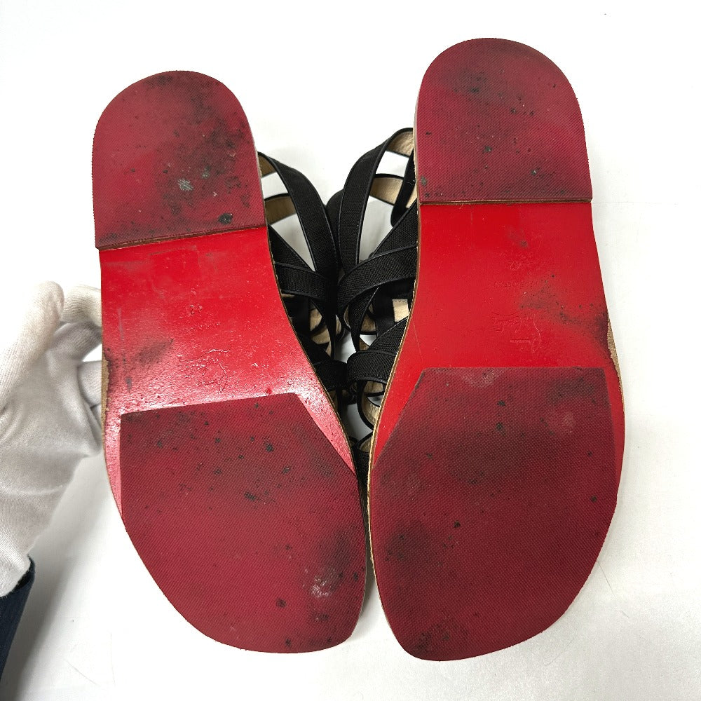Christian Louboutin Sandals Wood Brown Gladiator 42