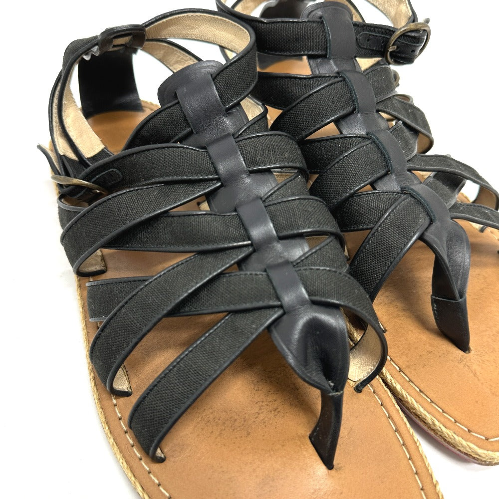 Christian Louboutin Sandals Wood Brown Gladiator 42