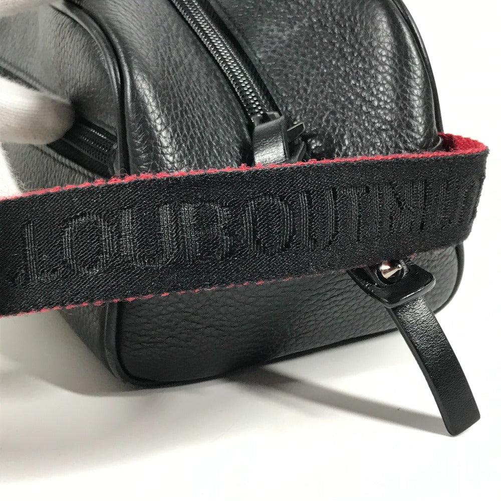 Christian Louboutin Business Bag 1205142 Leather Black Blaster