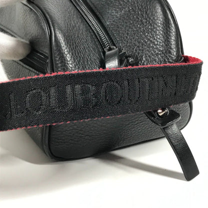 Christian Louboutin Business Bag 1205142 Leather Black Blaster