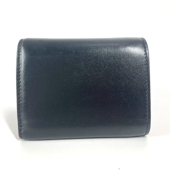 Christian Louboutin Trifold Wallet 1205105 Leather Black Rubigaga