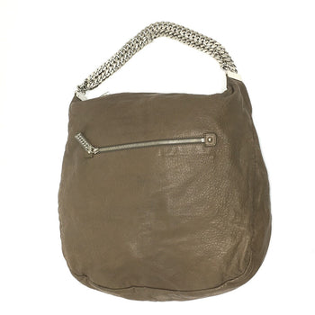 Christian Louboutin Shoulder Bag Leather Brown Shoulder Women