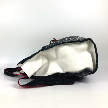 Christian Louboutin Shoulder Bag Nylon Red Logo Unisex(Unisex)