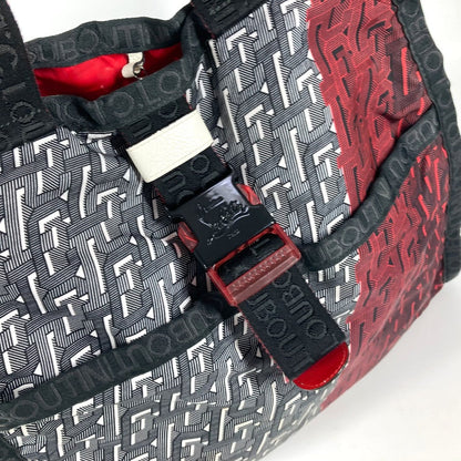 Christian Louboutin Shoulder Bag Nylon Red Logo Unisex(Unisex)
