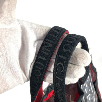 Christian Louboutin Shoulder Bag Nylon Red Logo Unisex(Unisex)