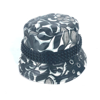 Christian Louboutin Hat Cotton Black Studs Mens(Unisex) M
