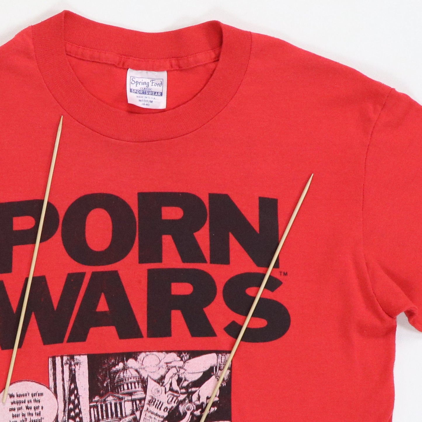 1985 Frank Zappa Porn Wars Shirt