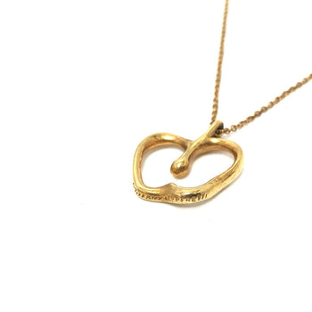 Tiffany&Co. Necklace 18K Gold K18 Apple Women