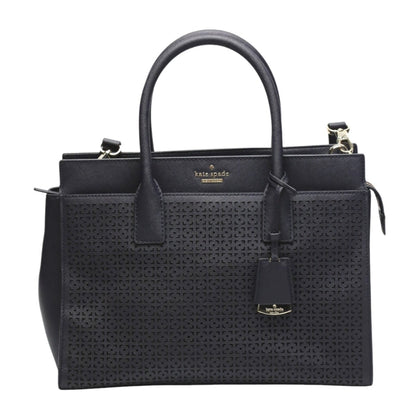 Kate Spade Handbag Leather Navy Shoulder Bag 2Way Women