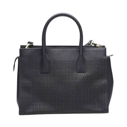 Kate Spade Handbag Leather Navy Shoulder Bag 2Way Women