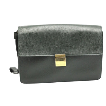 Louis Vuitton Business Bag M30776 Taiga Green Clutch Back Taiga Porto Doqun Mens