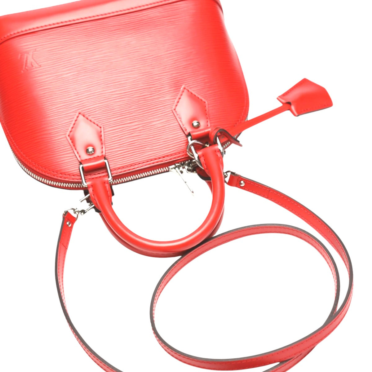 Louis Vuitton Shoulder Bag M50516 Epi Leather Red Shoulder Bag Epi Nano Alma Women