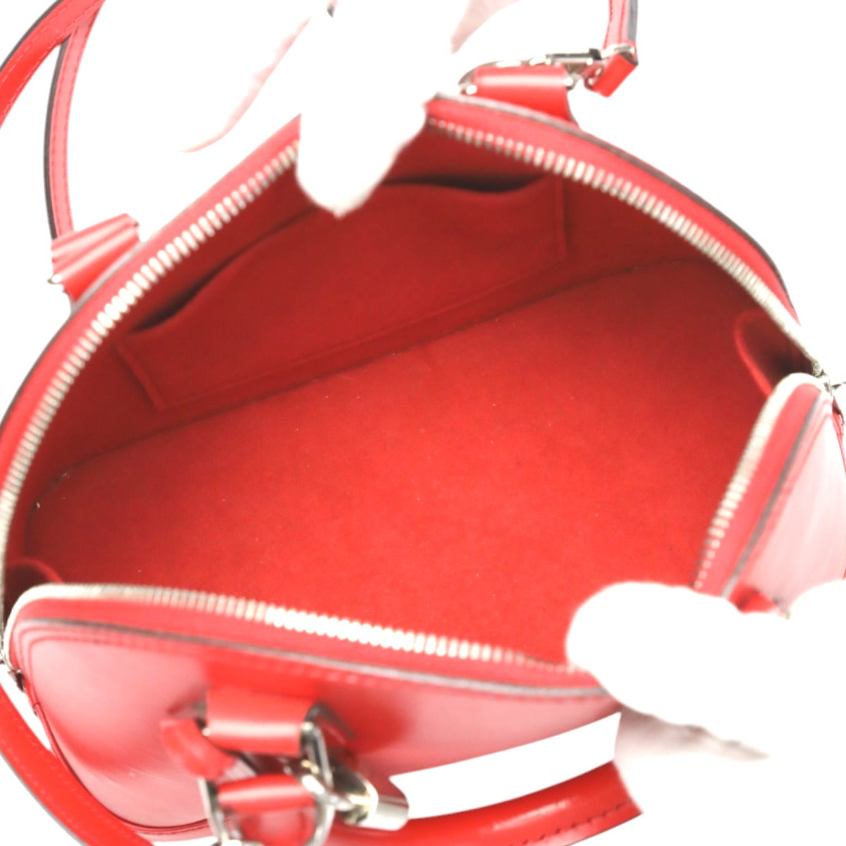 Louis Vuitton Shoulder Bag M50516 Epi Leather Red Shoulder Bag Epi Nano Alma Women