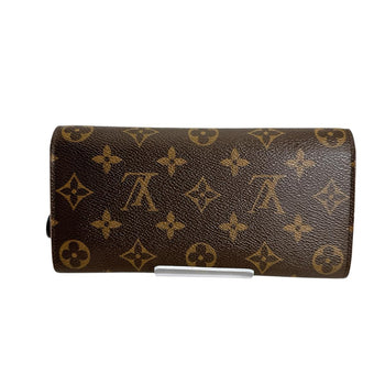 Louis Vuitton Long Wallet Purse M64202 Monogram Canvas Brown Long Wallet Purse Monogram