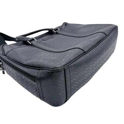 Coach Business Bag A1469-F70766 Pvc Black 2 Way Back Business Back Mens