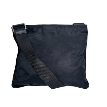 Prada Shoulder Bag Nylon Black Triangle Logo