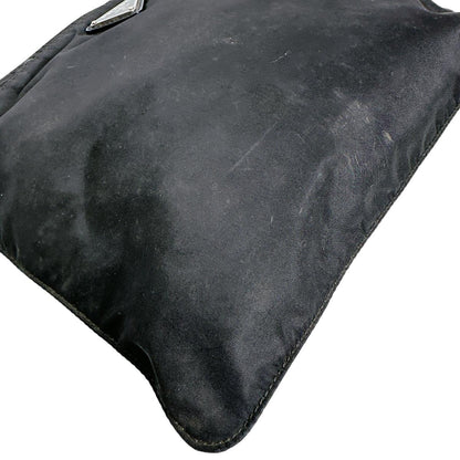 Prada Shoulder Bag Nylon Black Triangle Logo