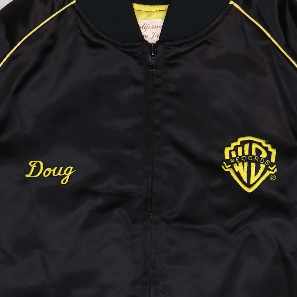 1981 Yellowjackets Warner Brothers Embroidered Promo Jacket