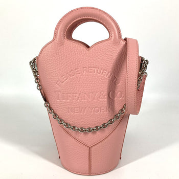 Tiffany&Co. Shoulder Bag 72458478 Leather Pink Return To Tiffany & Co. Mini Crossbody Bag Heart