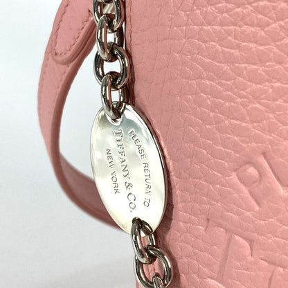 Tiffany&Co. Shoulder Bag 72458478 Leather Pink Return To Tiffany & Co. Mini Crossbody Bag Heart