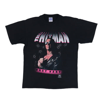 1998 Bret The Hitman Hart NWO WCW Shirt